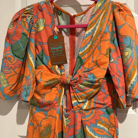 FARM Rio Floral Print Jumpsuit Size S - Picture 5 of 9